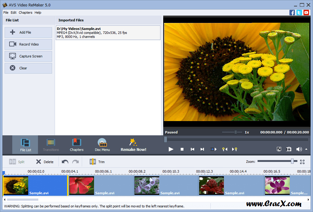 AVS Video ReMaker 6.8.2.269 download the new version for mac